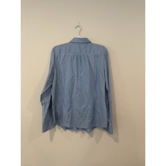Lauren Ralph Lauren Romantic RUFFLE SHIRT BLOUSE XL - Picture 5 of 9